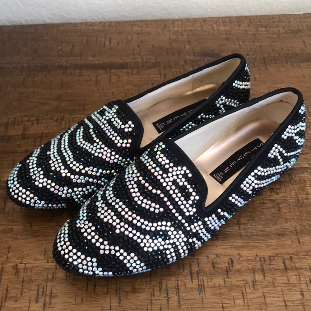 Steven by Steve Madden rhinestone loafers